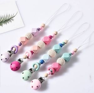 Baby pacifier clips